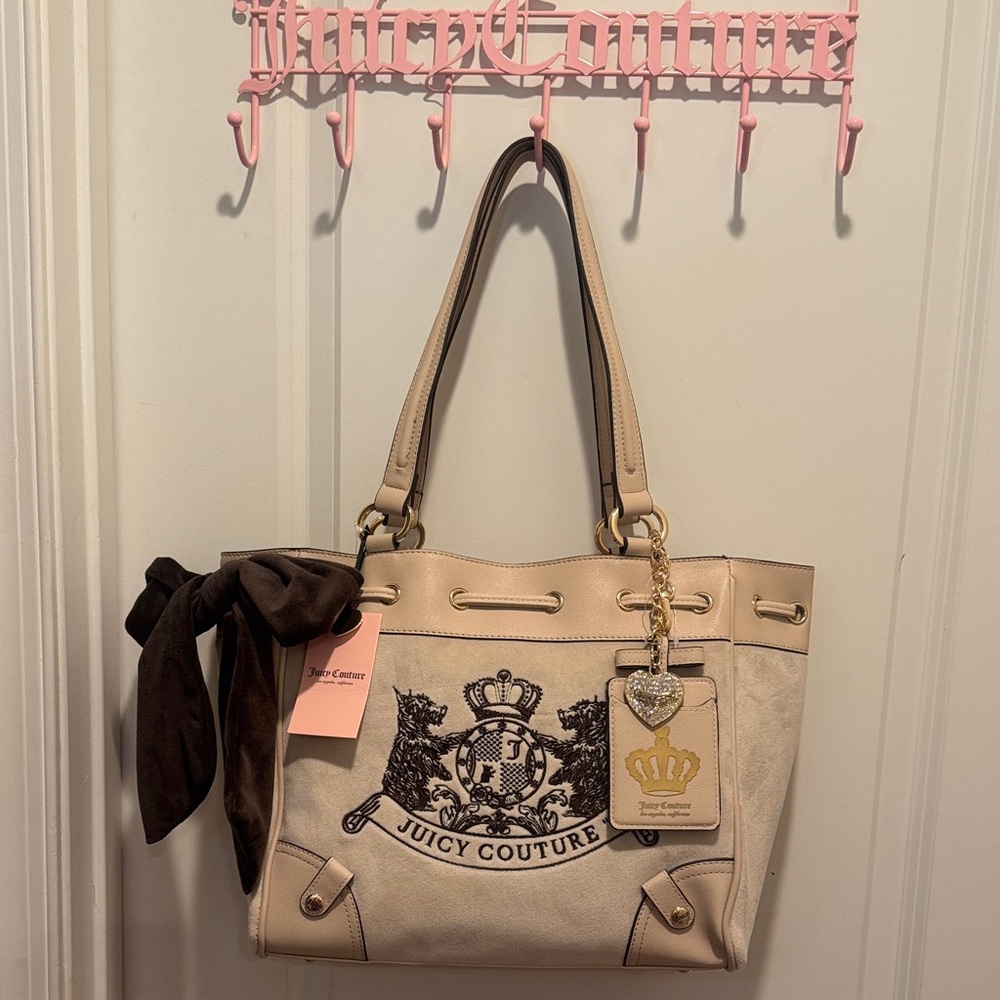 Juicy Couture Classic Scottie Dogs Tote